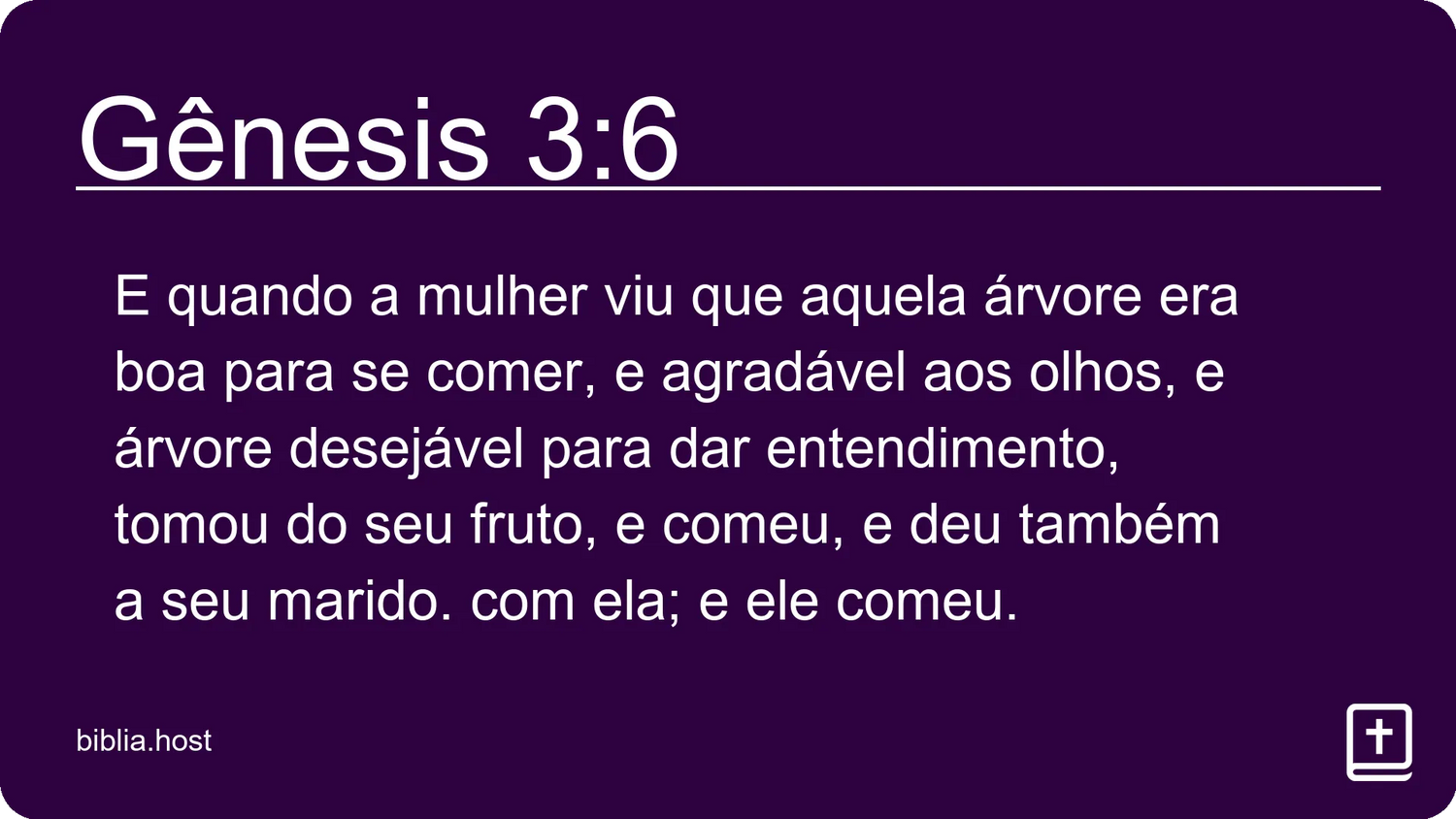 Gênesis 3:6