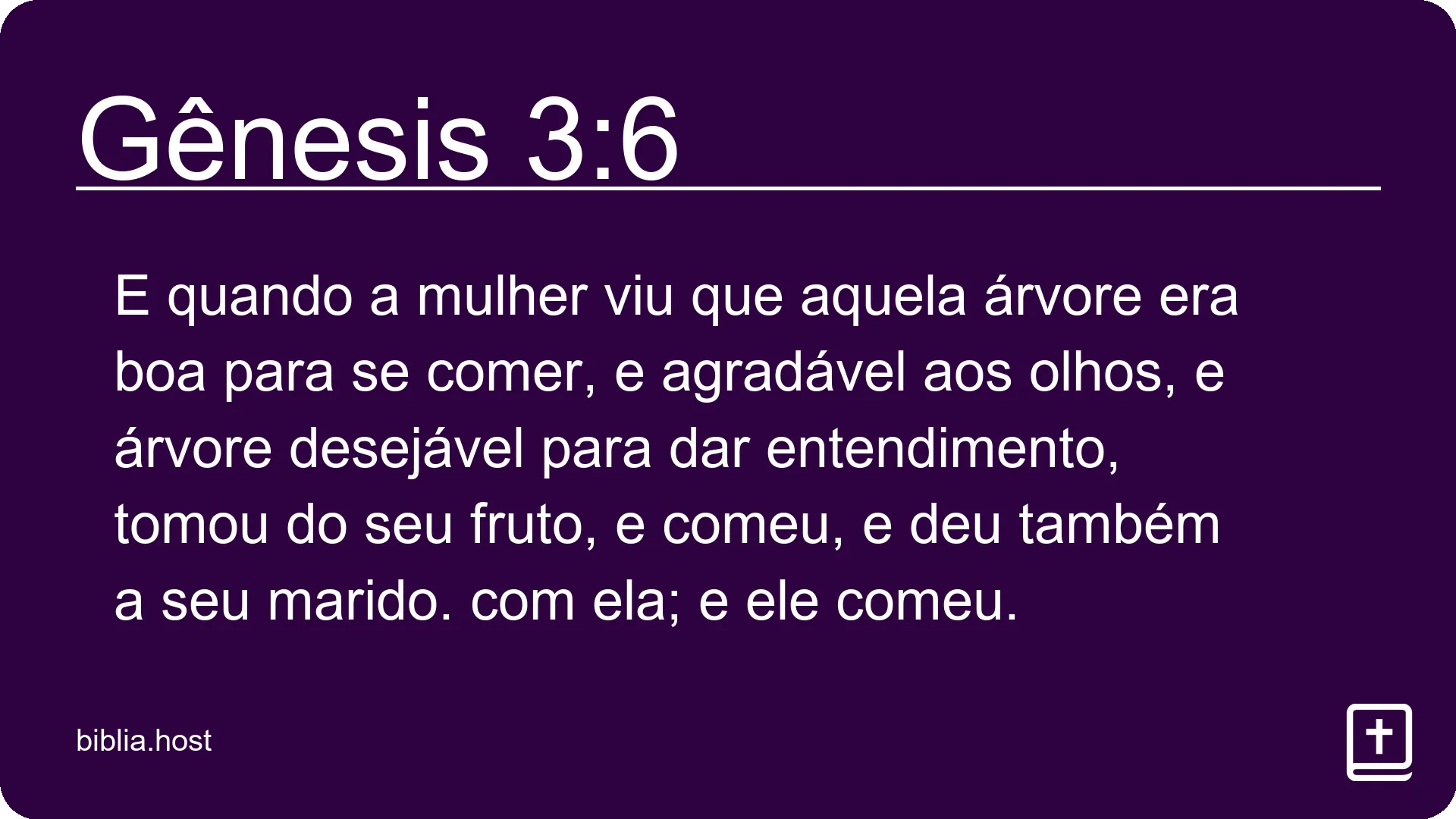 Gênesis 3:6