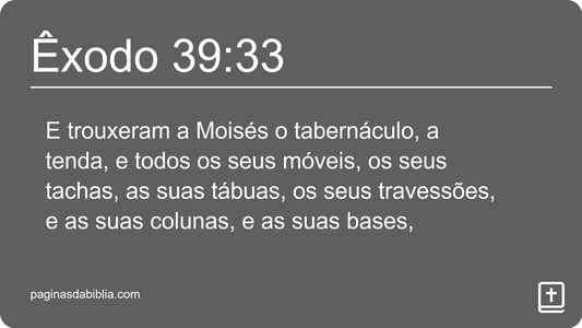 Êxodo 39:33