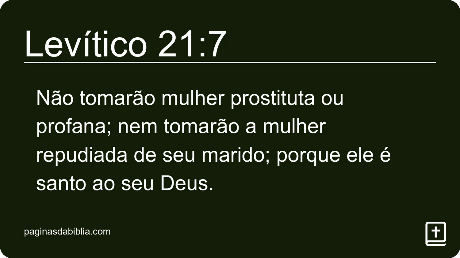 Levítico 21:7