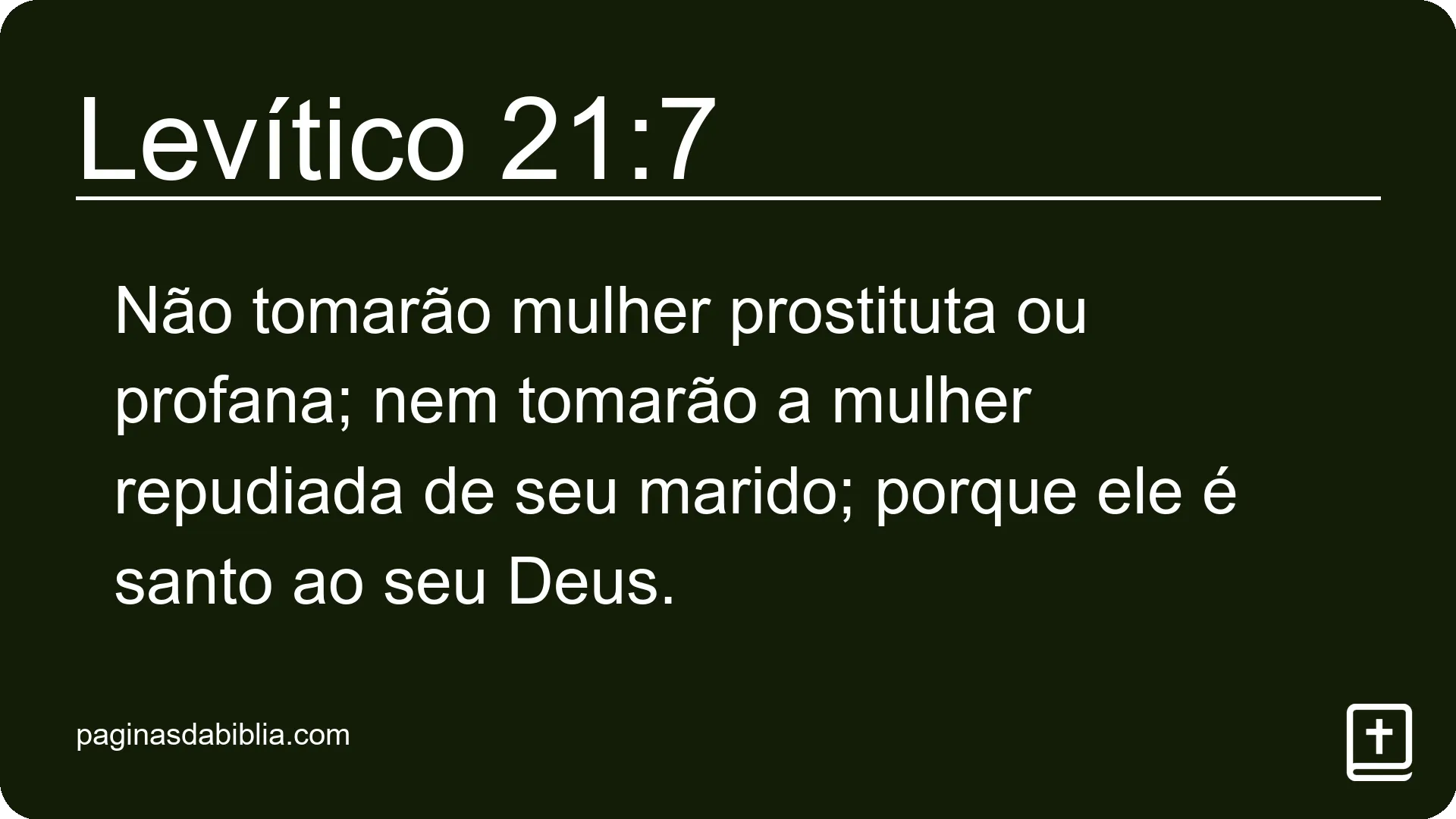 Levítico 21:7