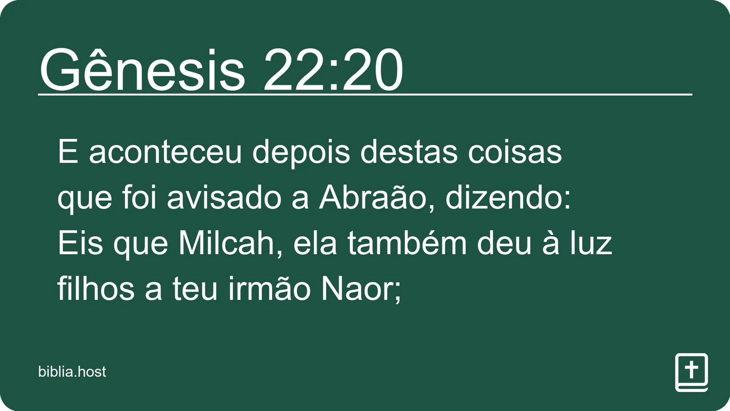 Gênesis 22:20