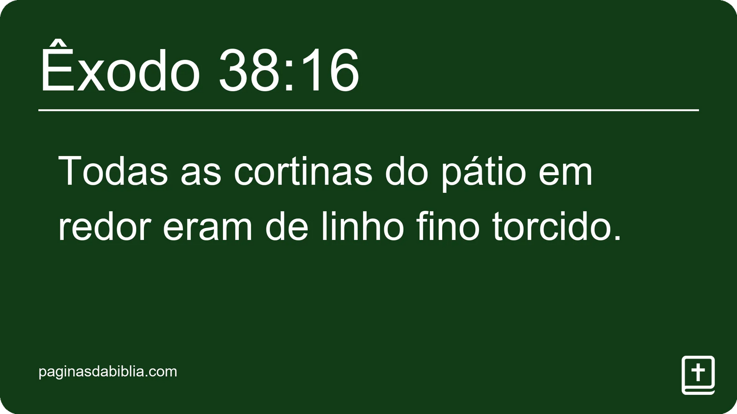 Êxodo 38:16