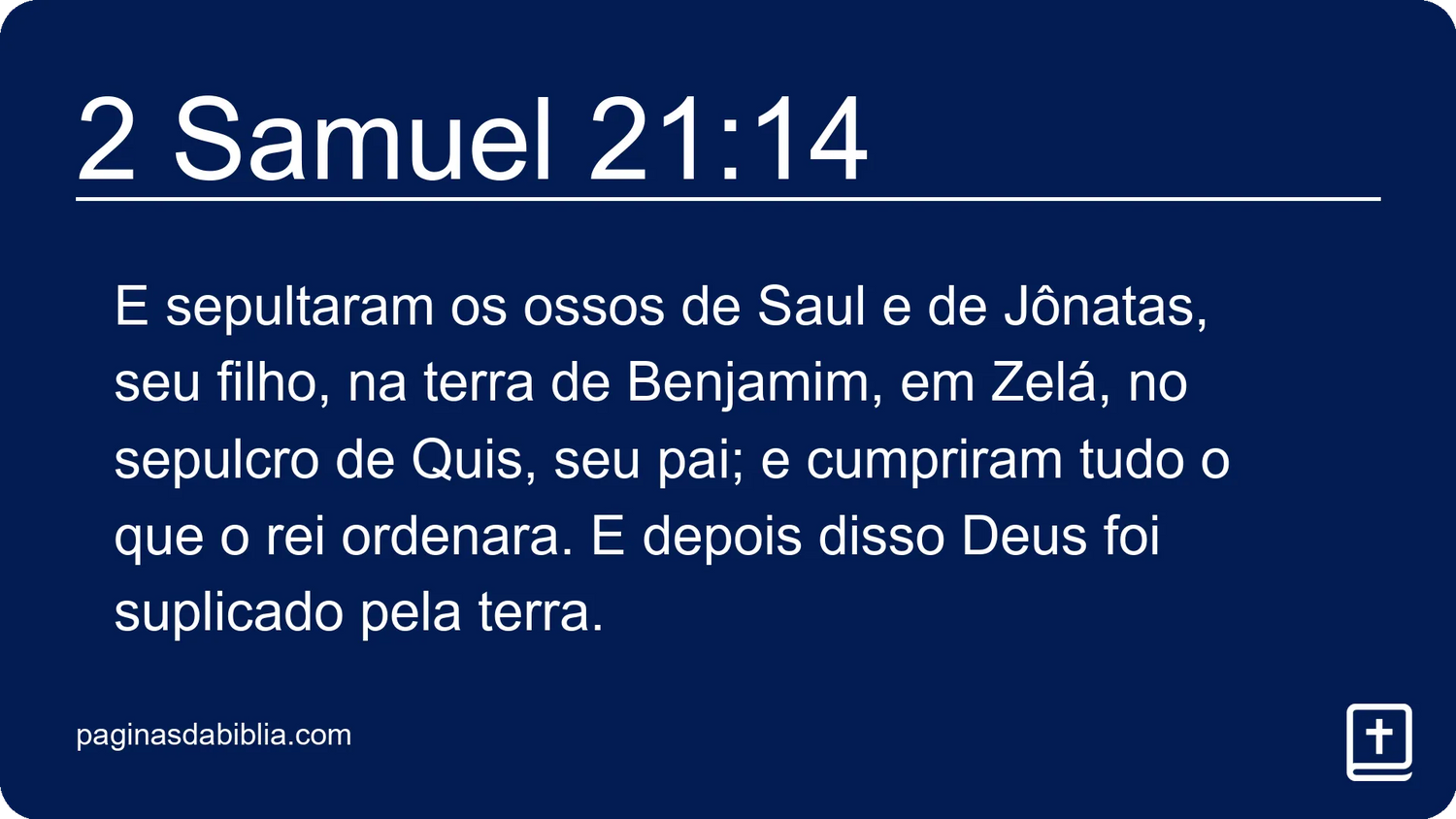 2 Samuel 21:14