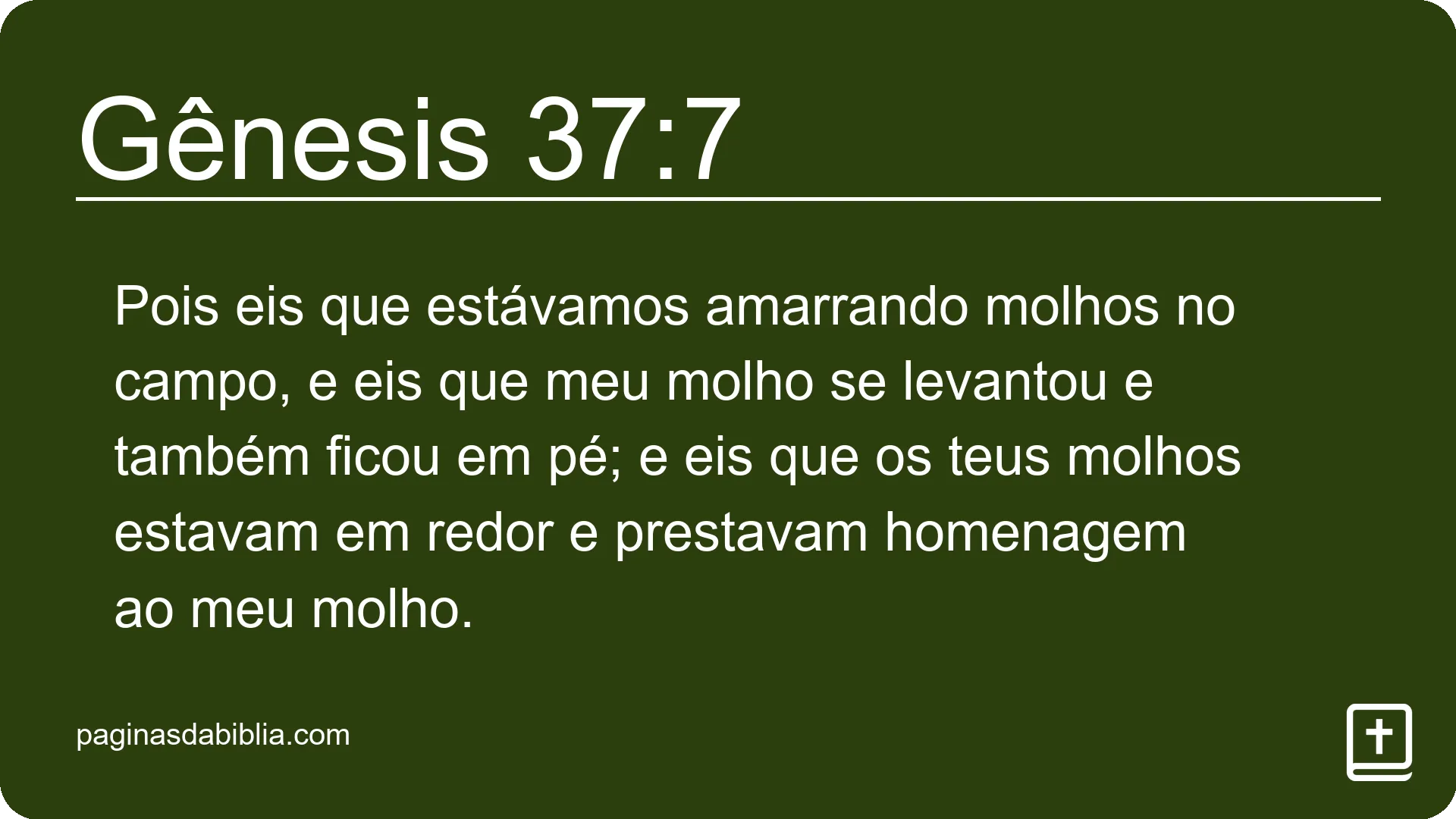 Gênesis 37:7