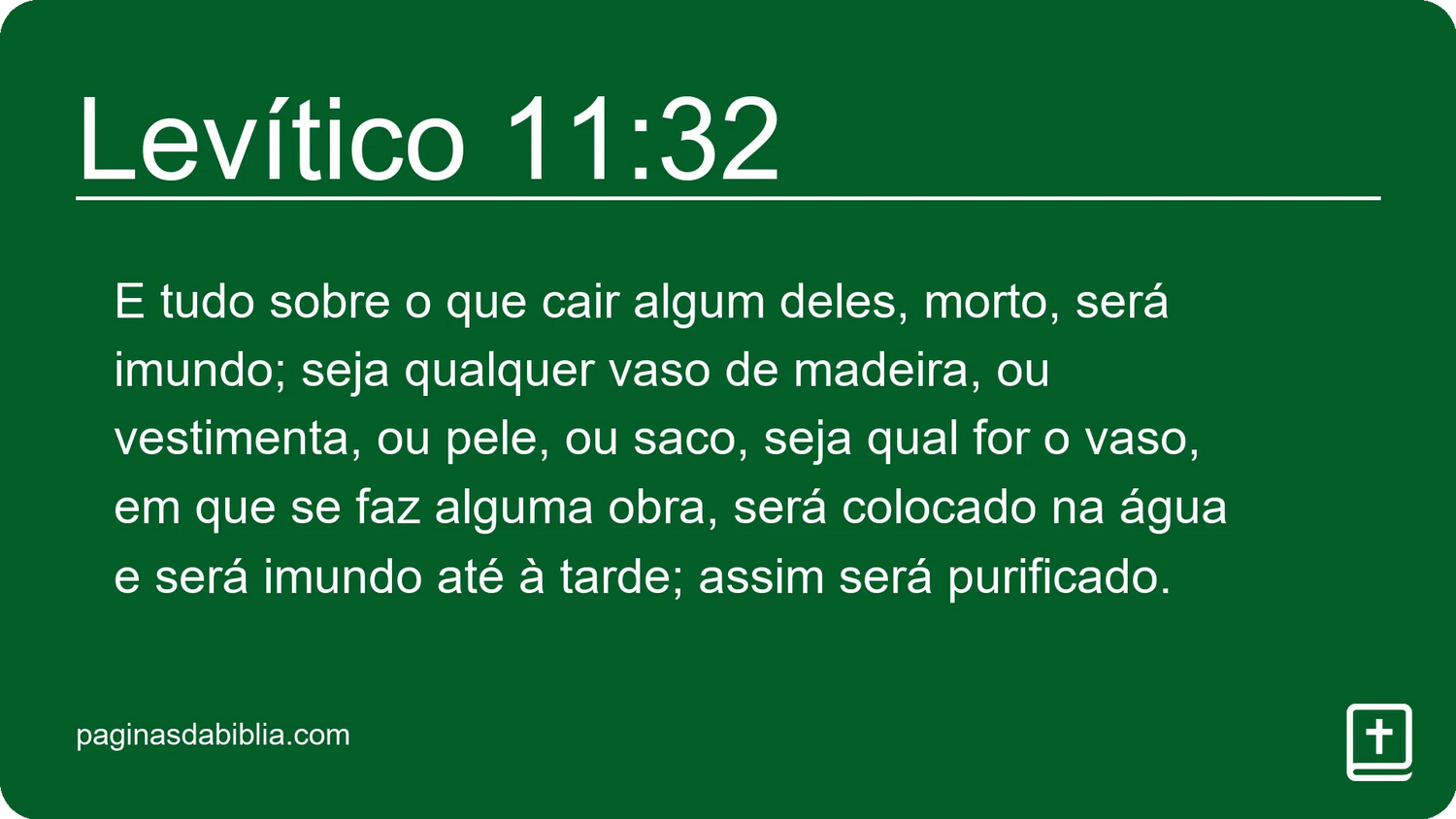 Levítico 11:32