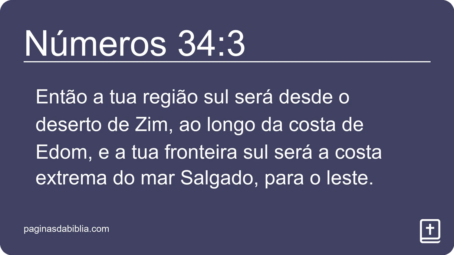 Números 34:3