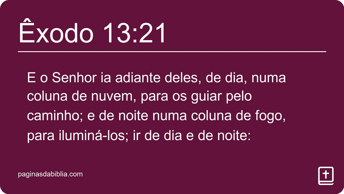 Êxodo 13:21