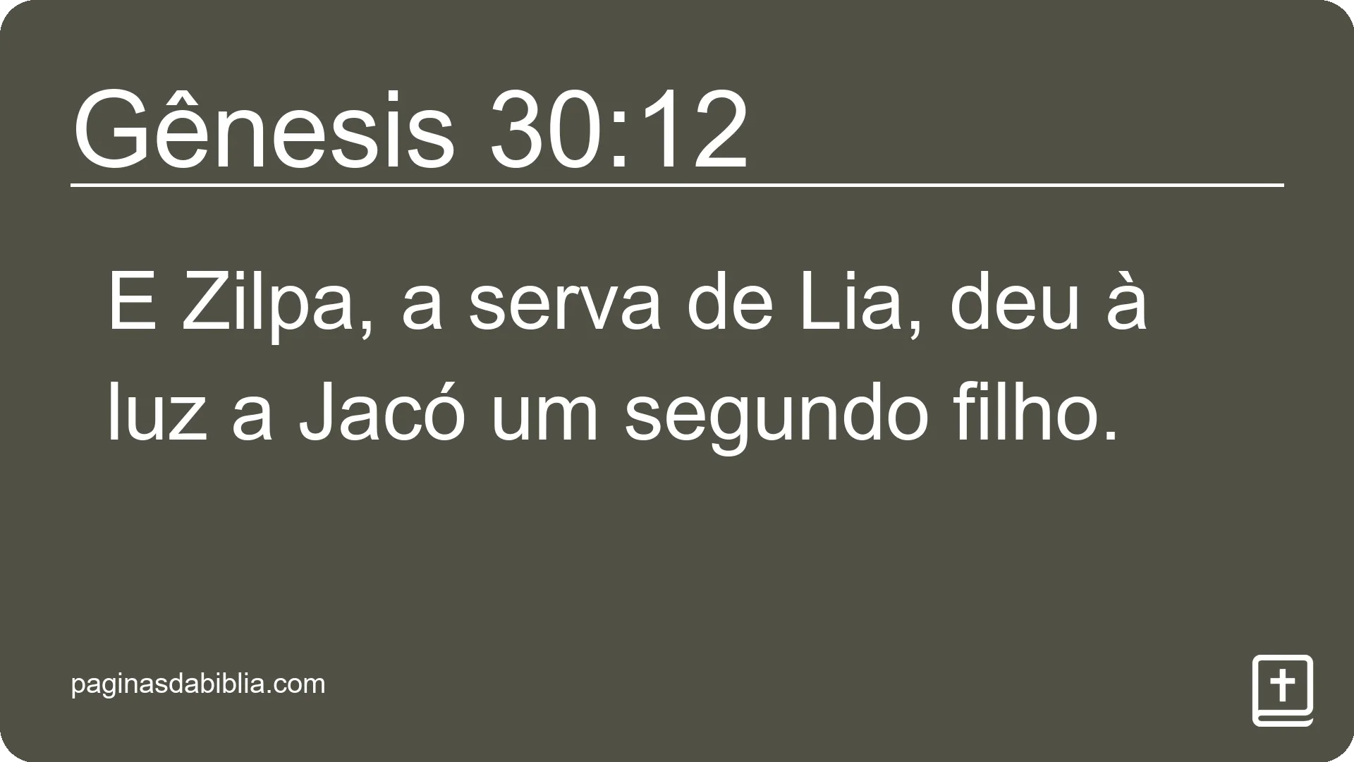 Gênesis 30:12