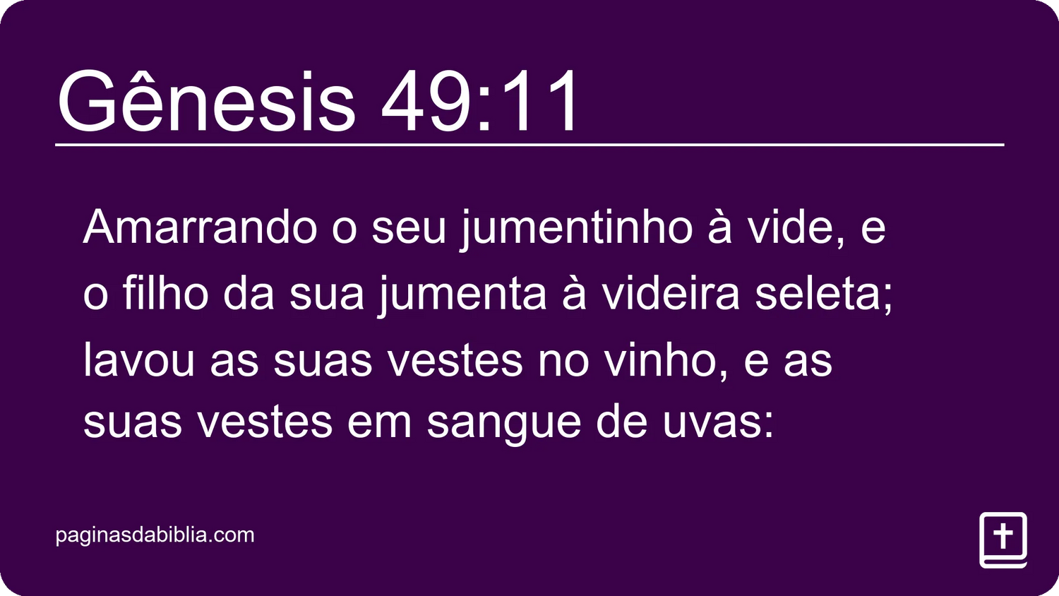 Gênesis 49:11