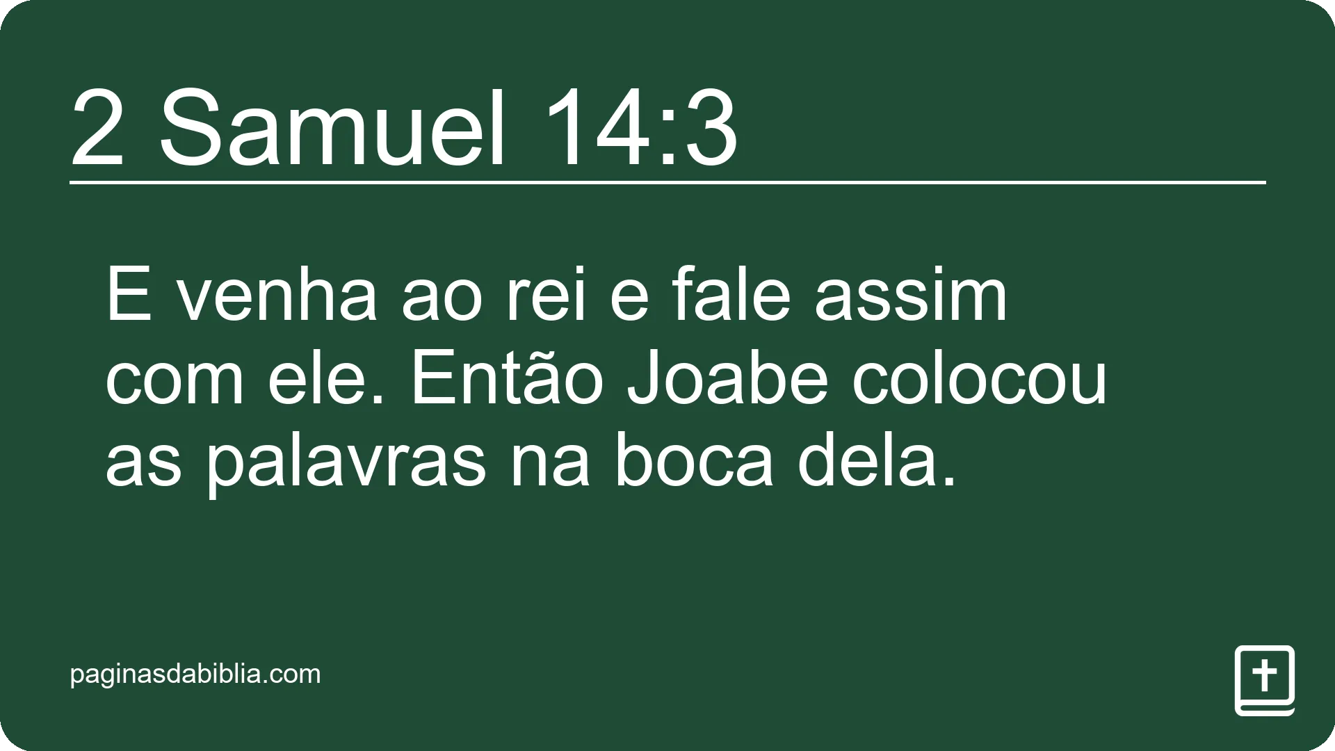 2 Samuel 14:3