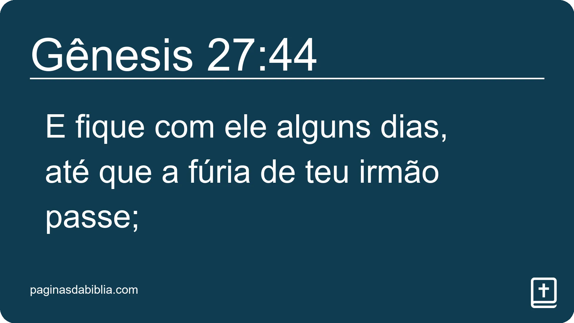 Gênesis 27:44