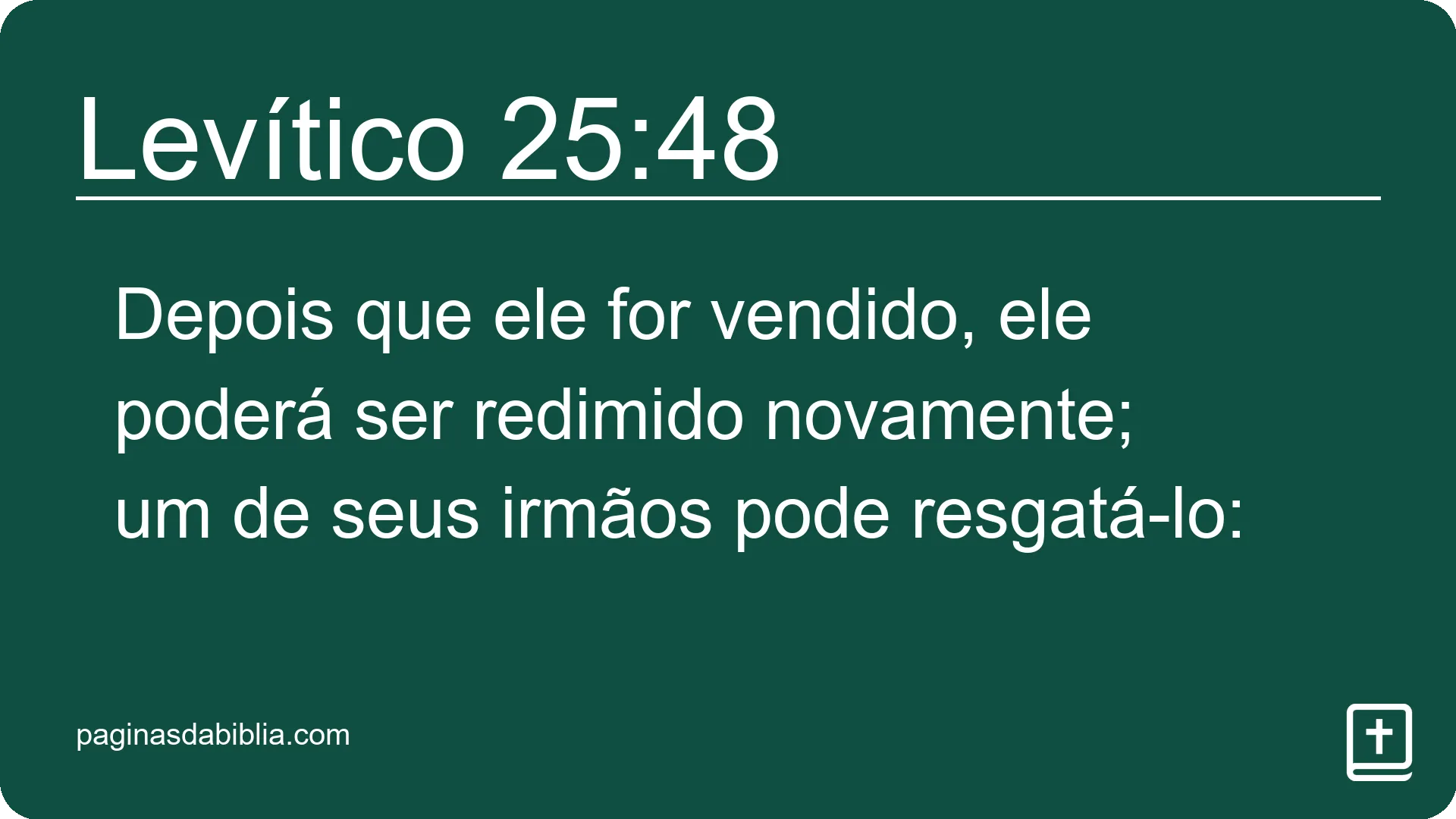 Levítico 25:48