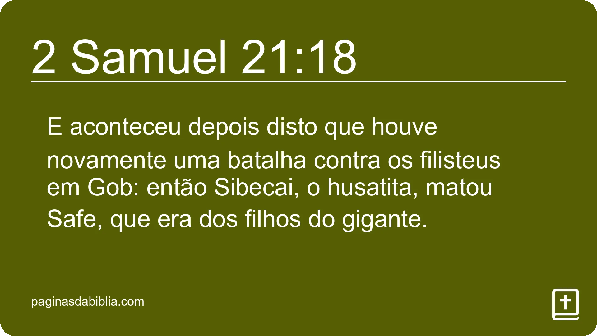 2 Samuel 21:18