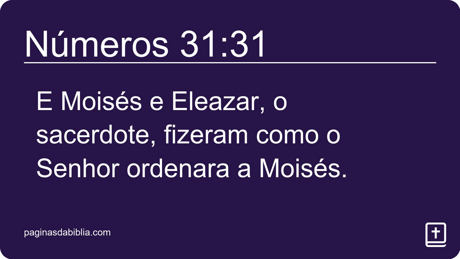 Números 31:31