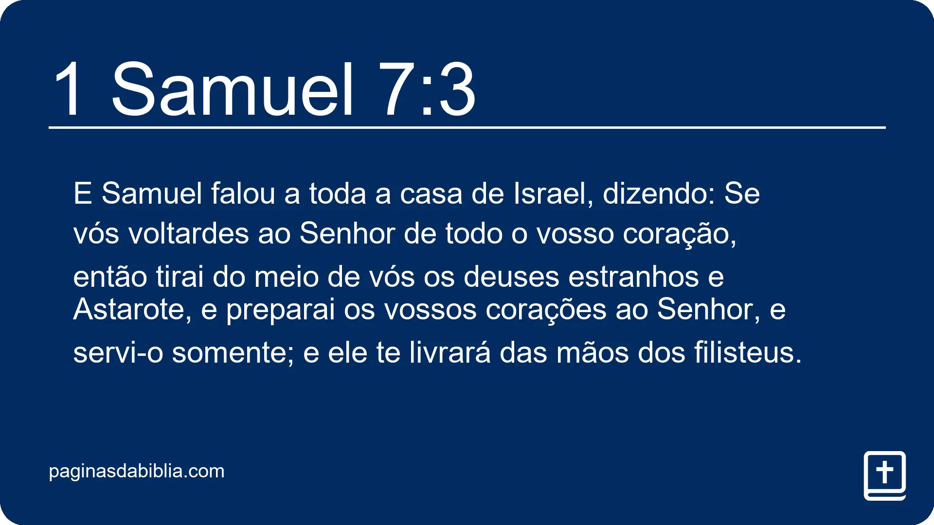 1 Samuel 7:3