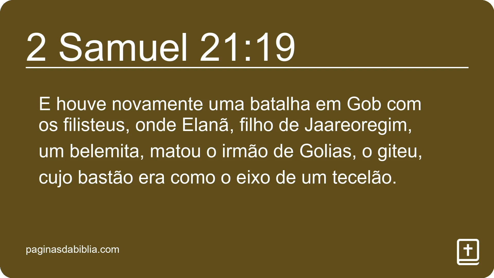 2 Samuel 21:19