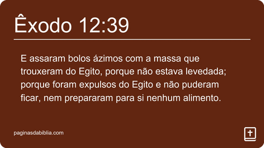 Êxodo 12:39