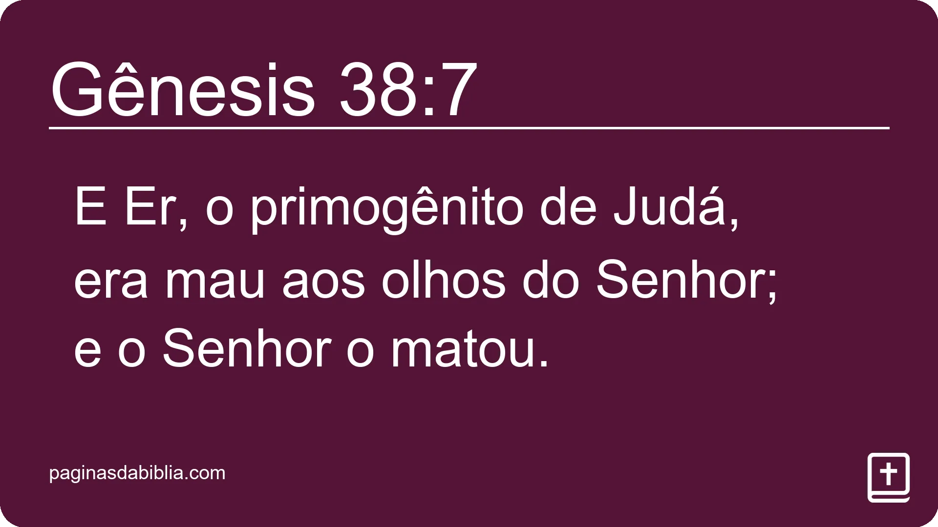 Gênesis 38:7