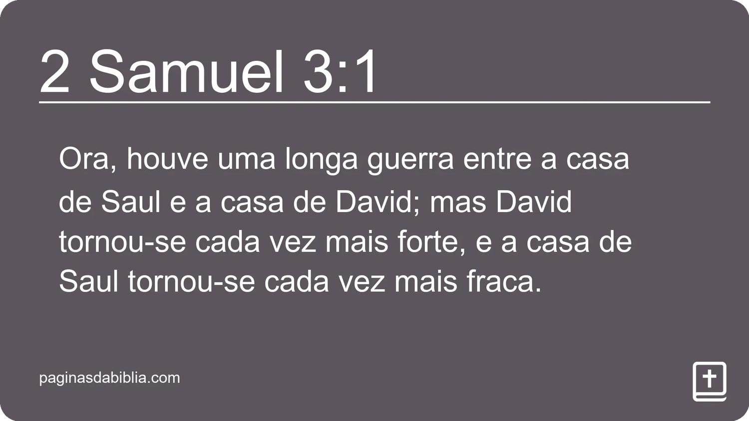 2 Samuel 3:1