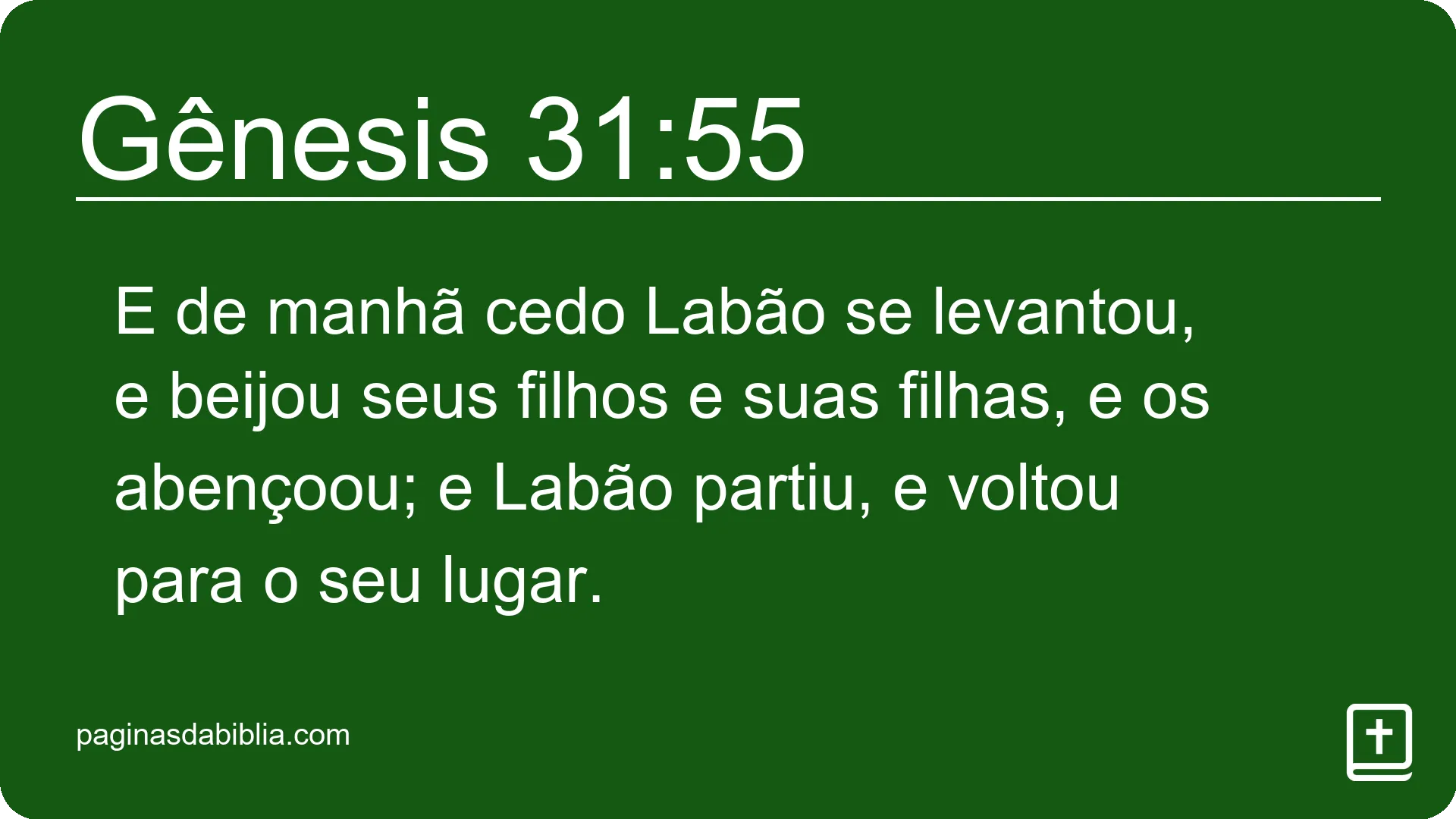 Gênesis 31:55