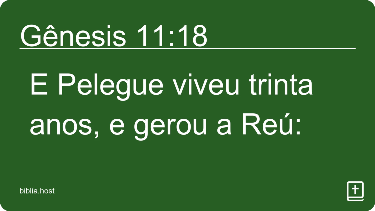 Gênesis 11:18