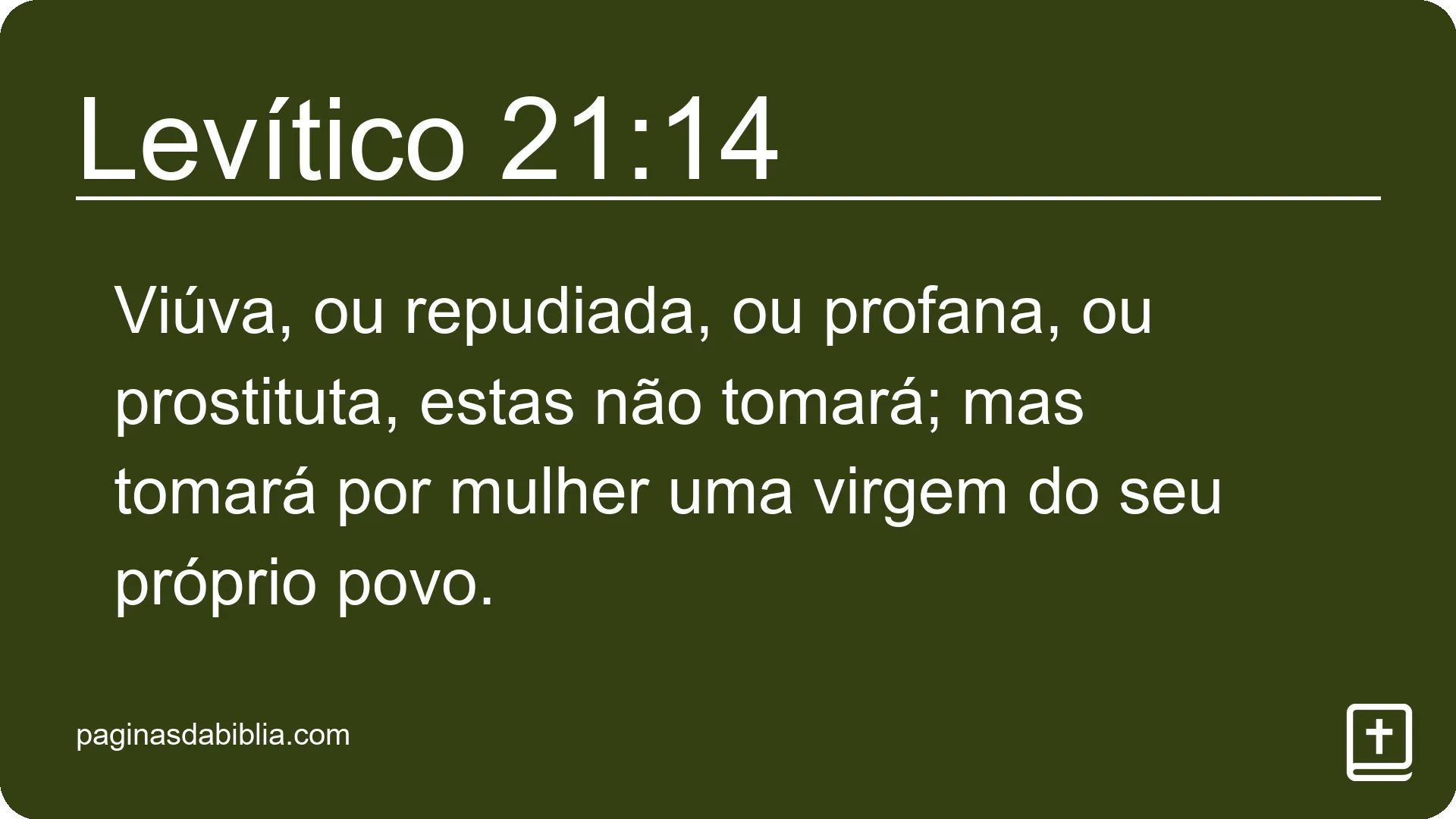 Levítico 21:14