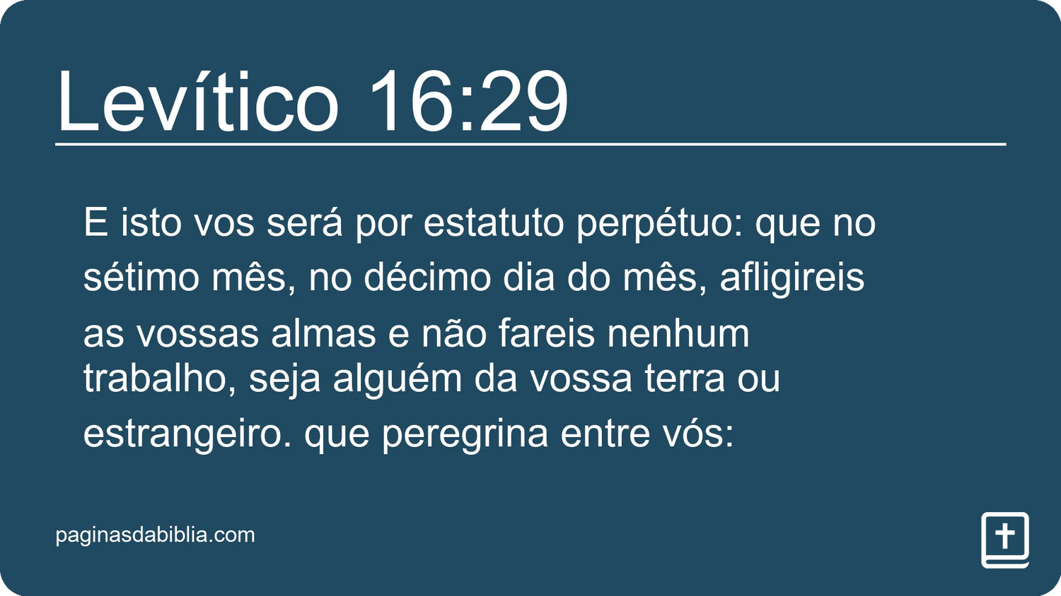 Levítico 16:29