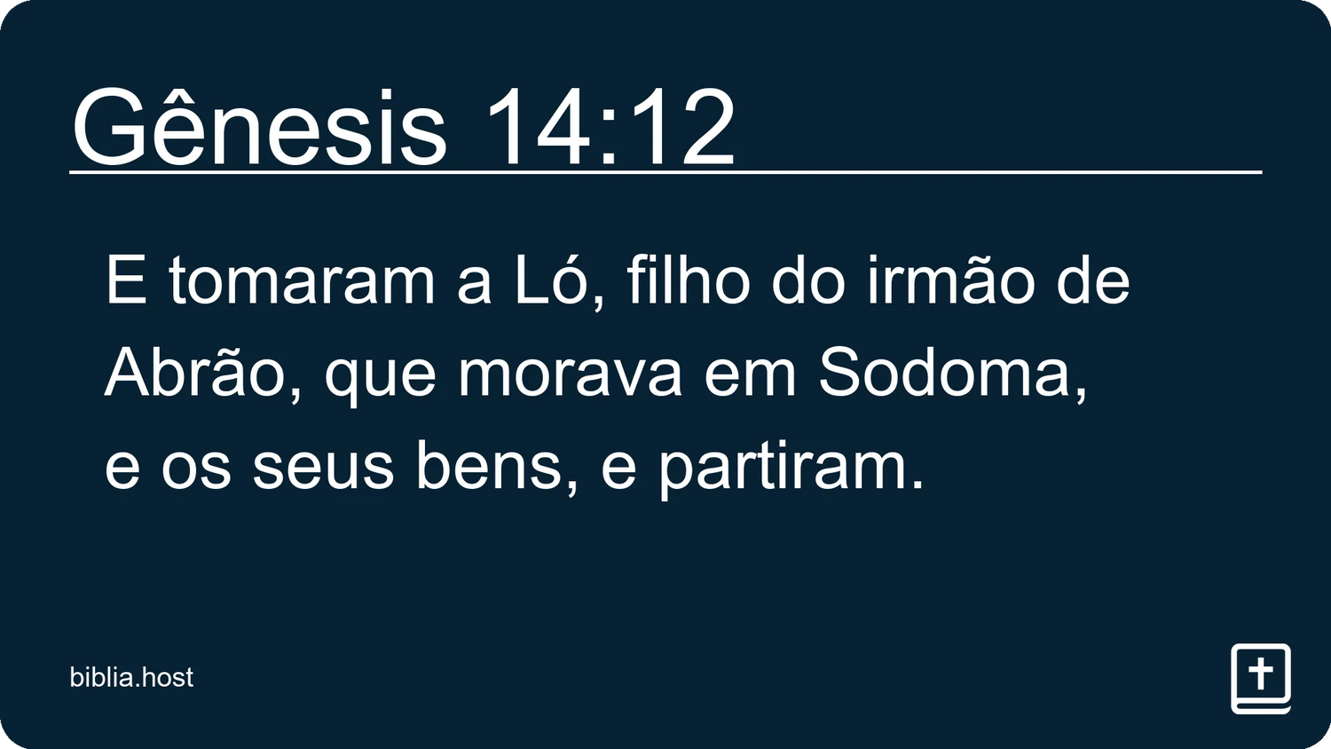 Gênesis 14:12