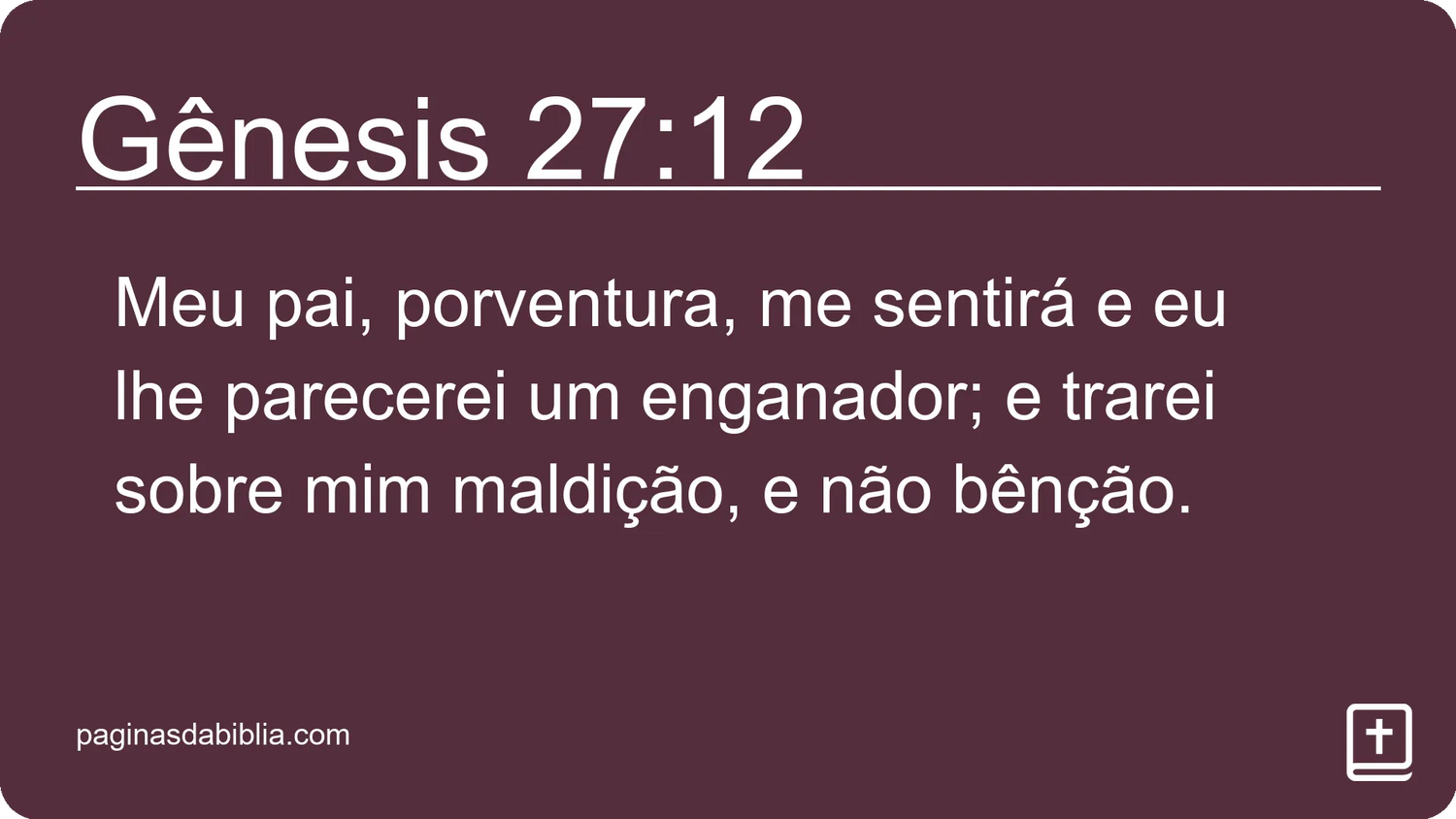 Gênesis 27:12