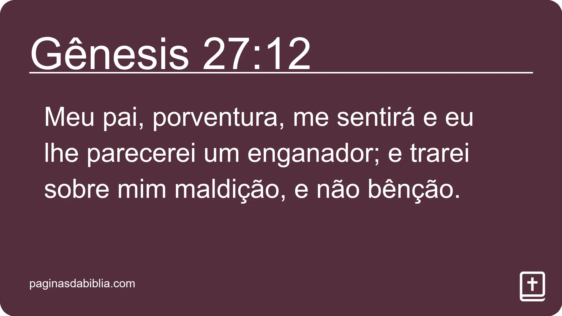 Gênesis 27:12