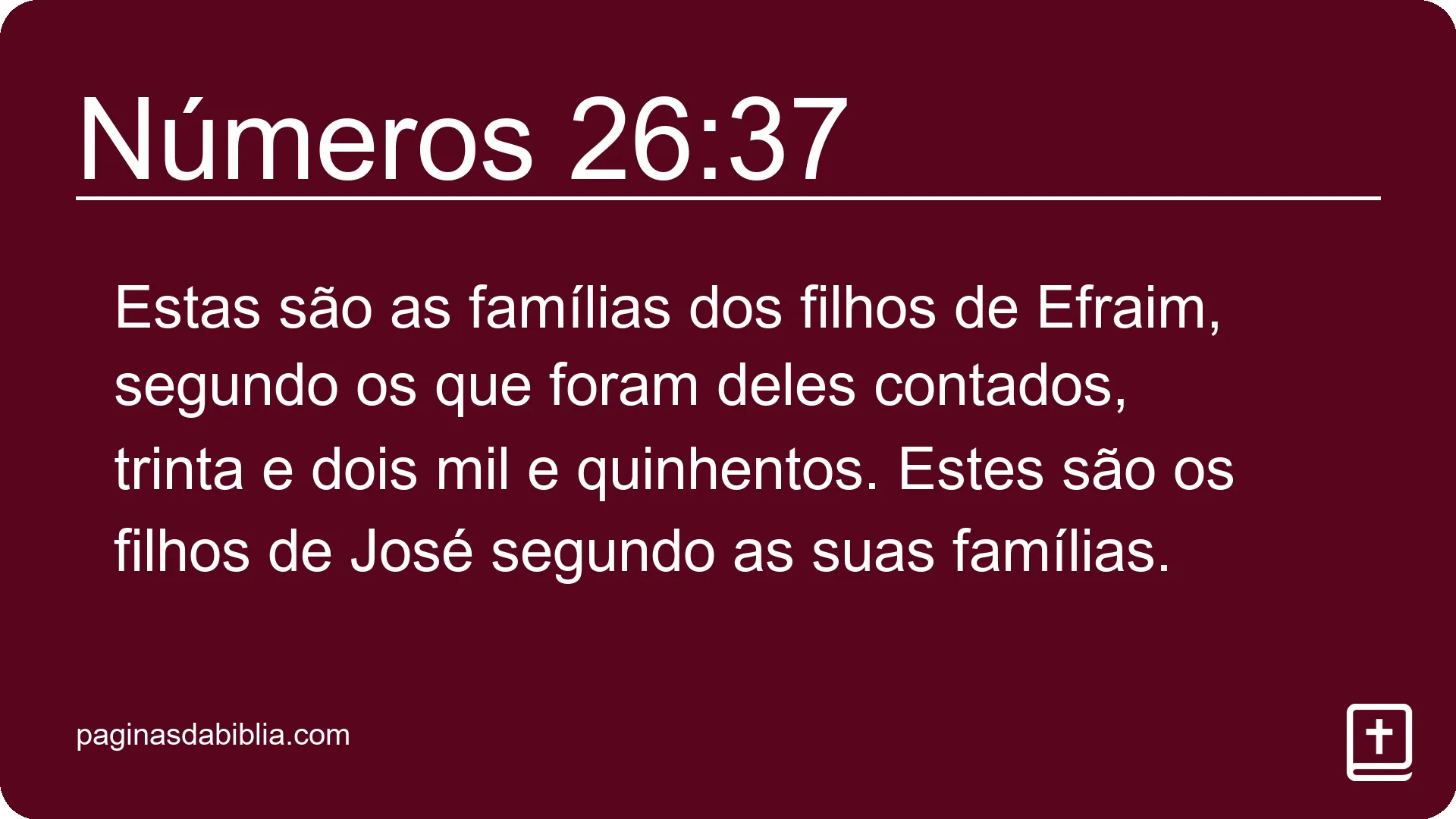 Números 26:37