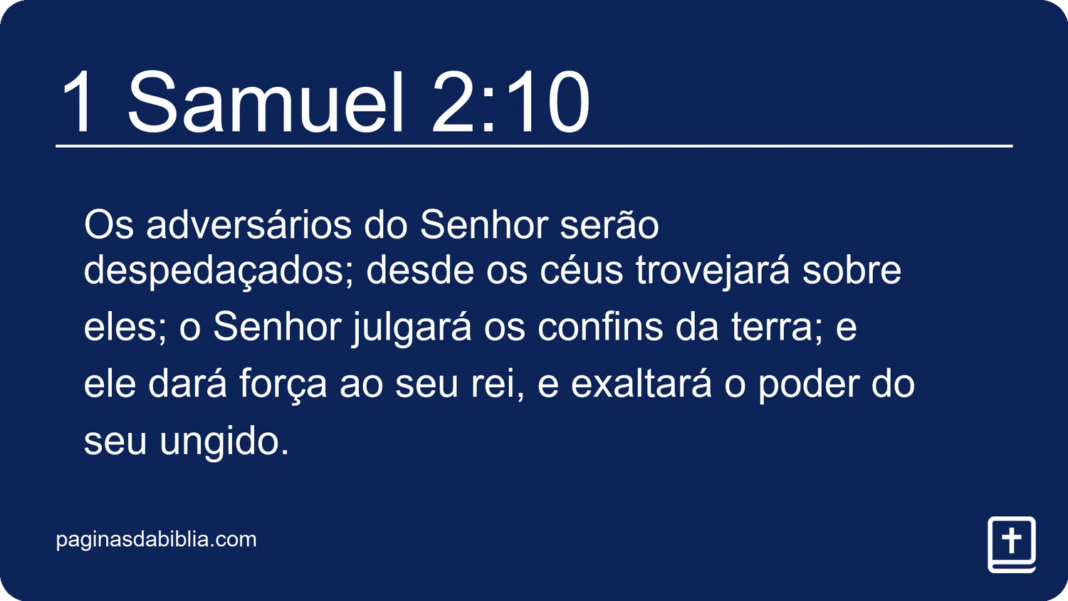 1 Samuel 2:10