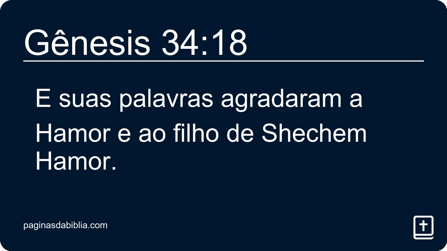 Gênesis 34:18