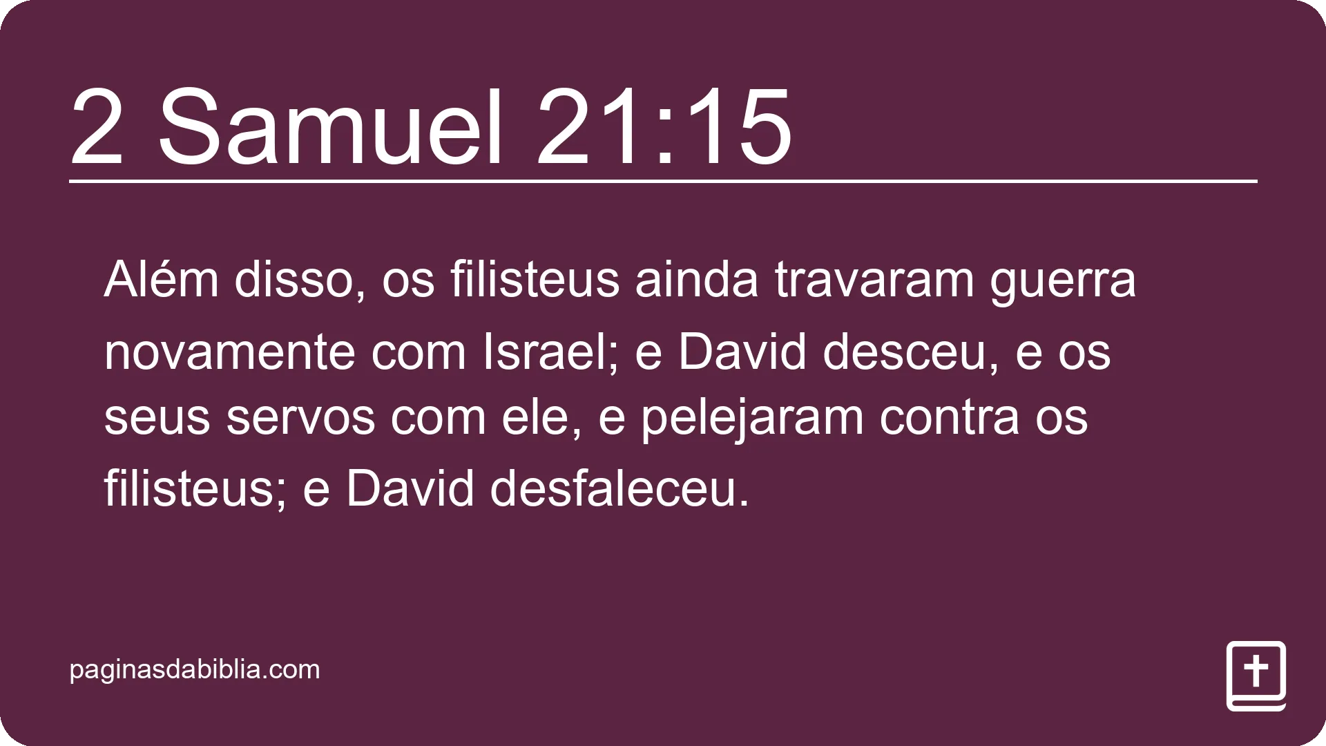 2 Samuel 21:15