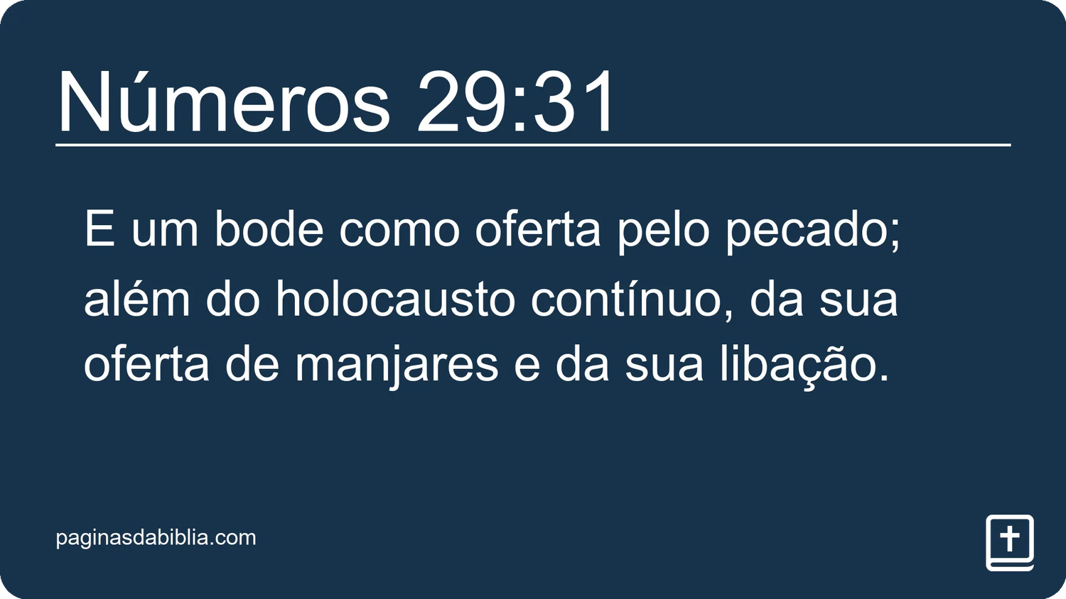 Números 29:31