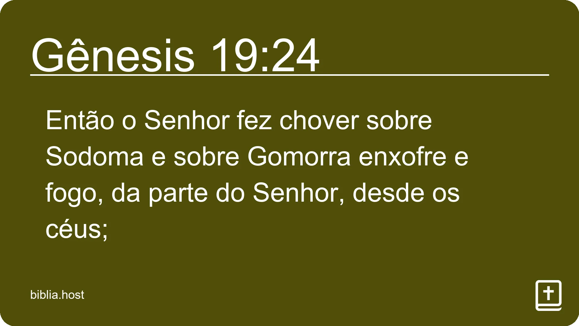 Gênesis 19:24