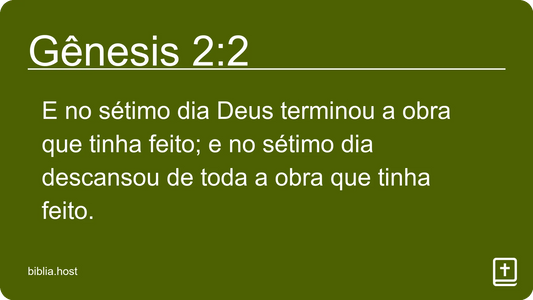 Gênesis 2:2