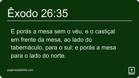 Êxodo 26:35