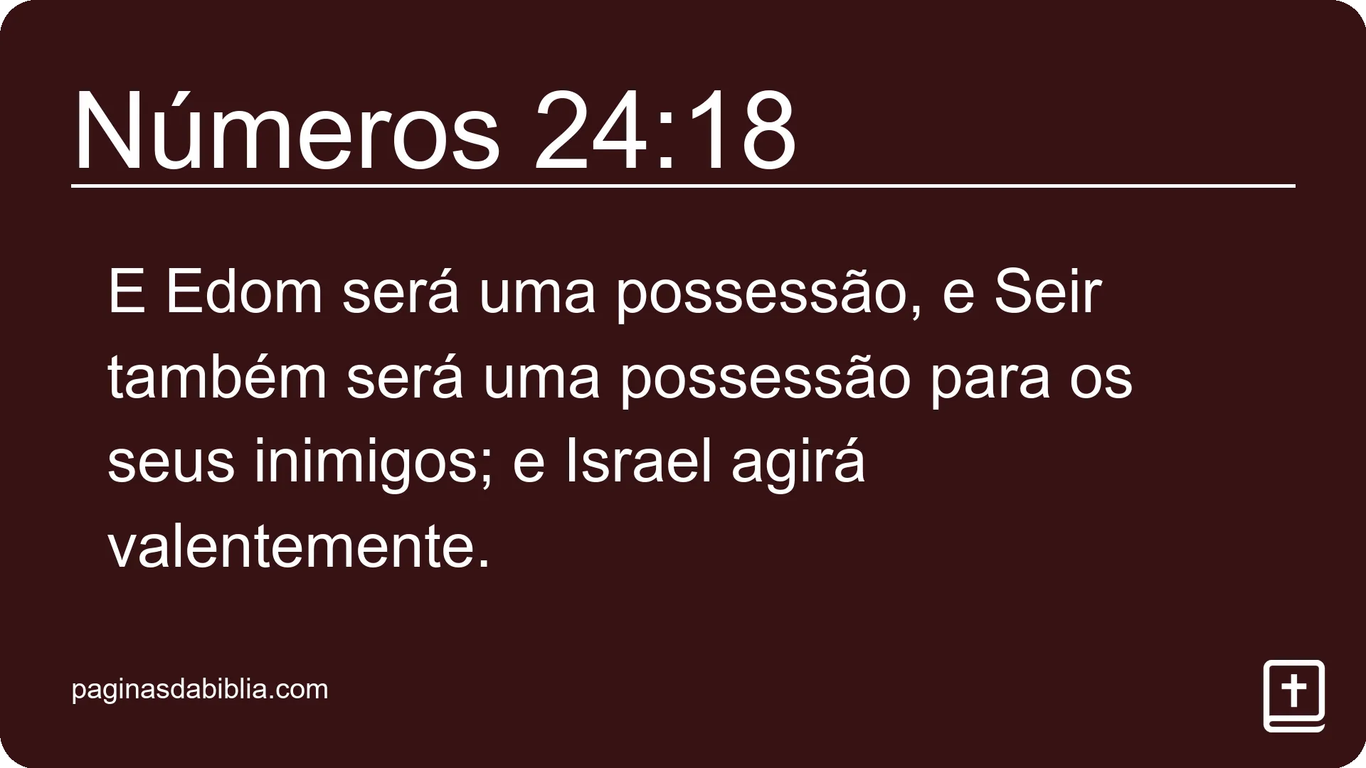 Números 24:18