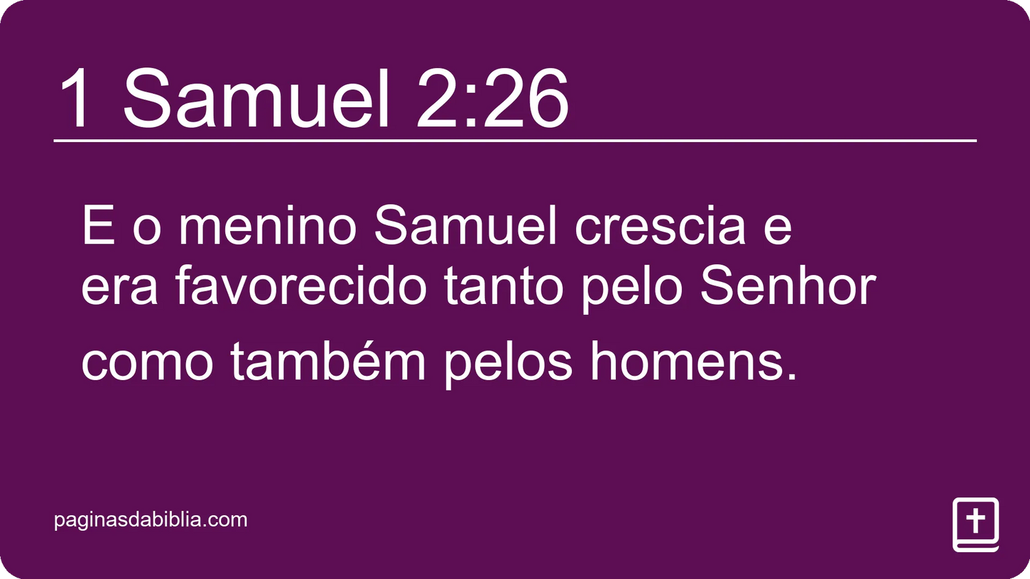 1 Samuel 2:26