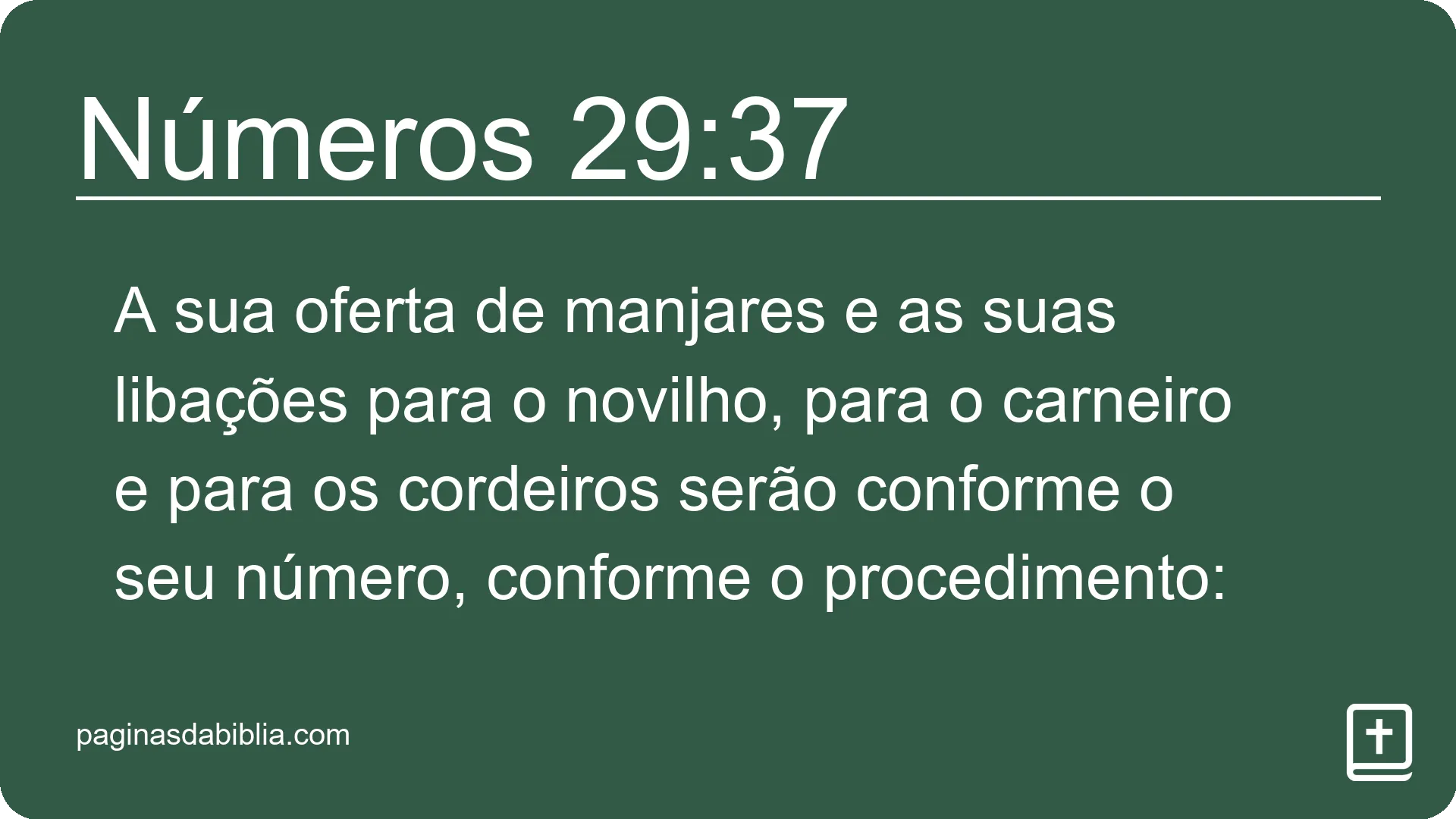 Números 29:37