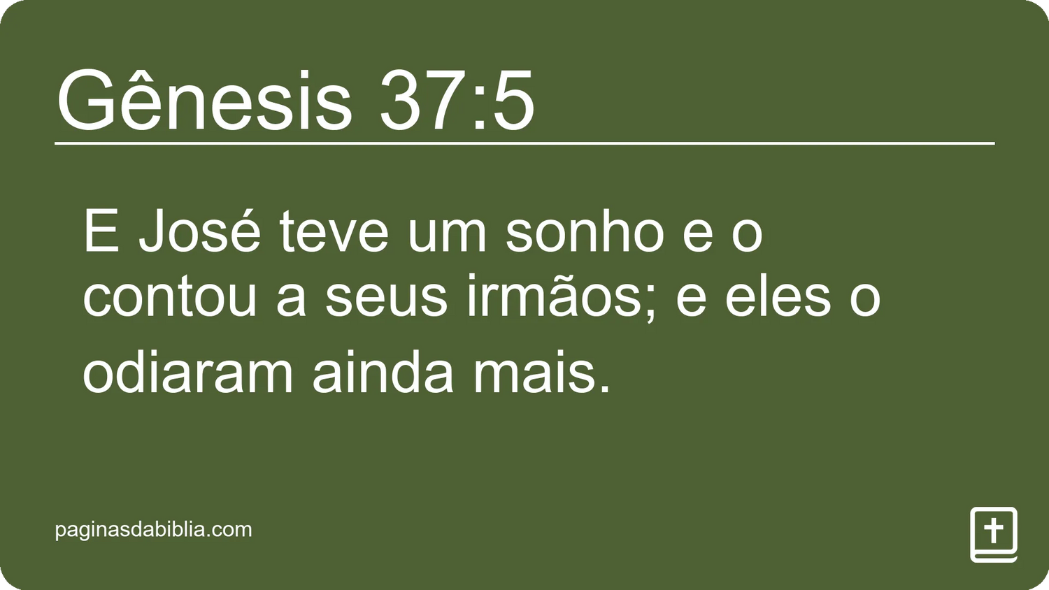 Gênesis 37:5