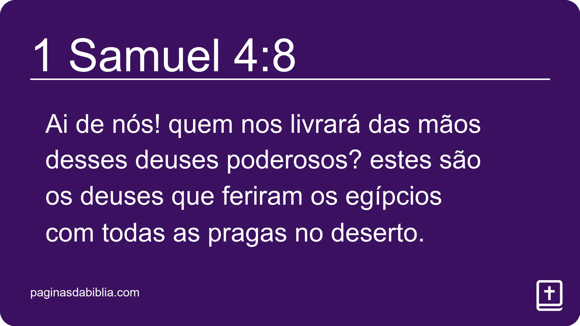 1 Samuel 4:8