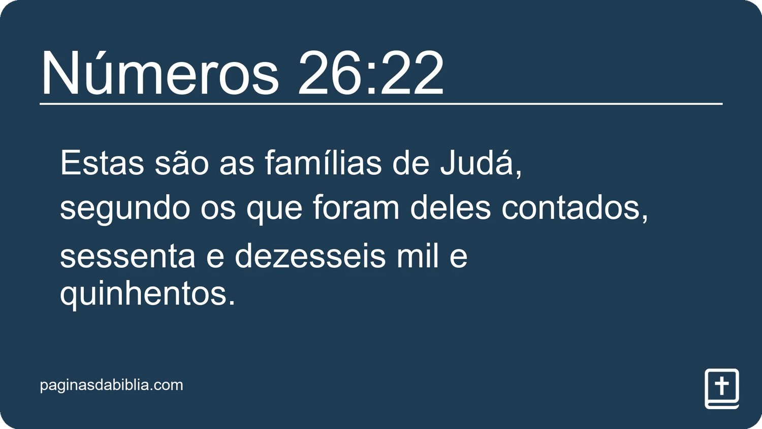 Números 26:22