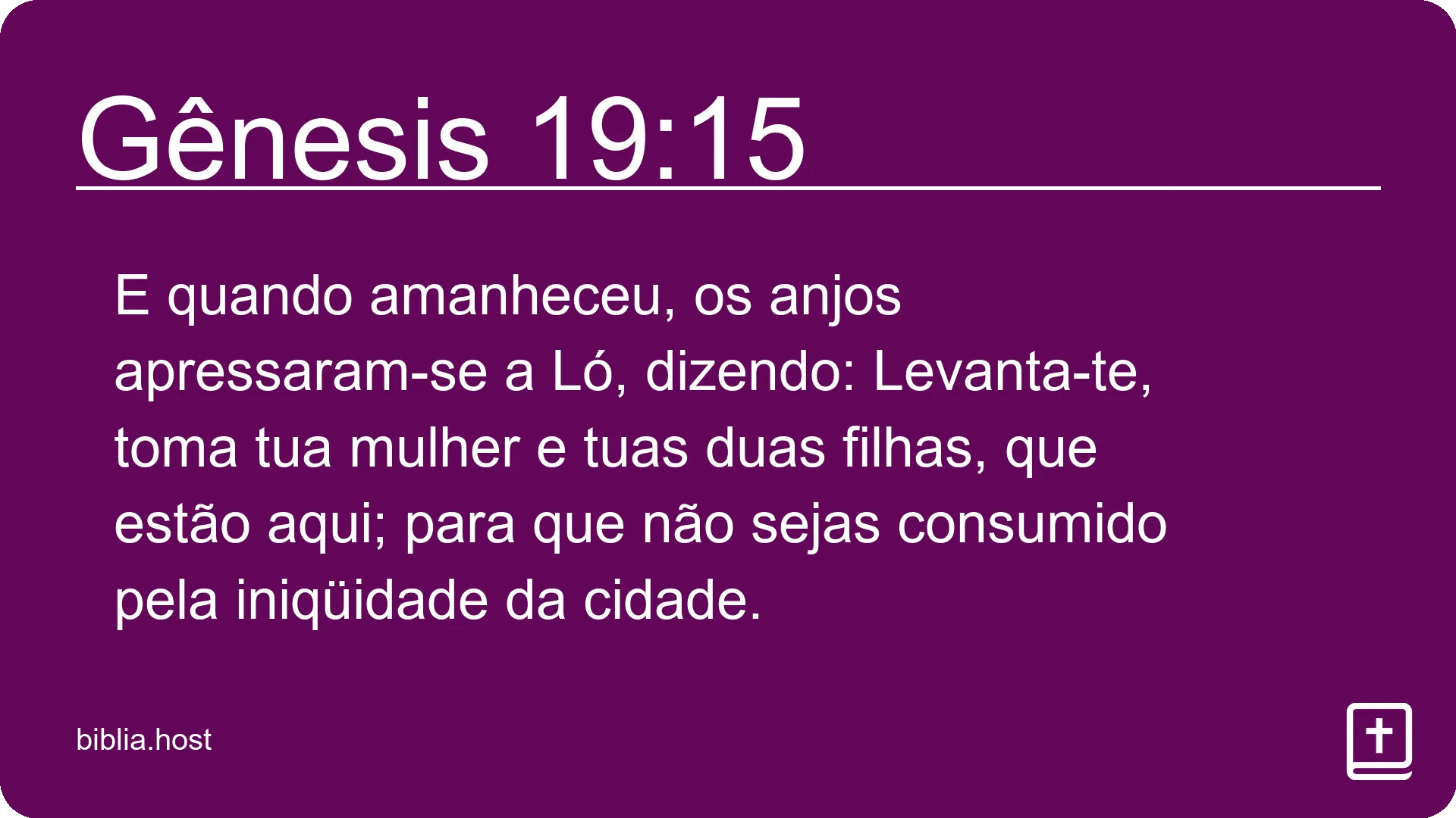 Gênesis 19:15