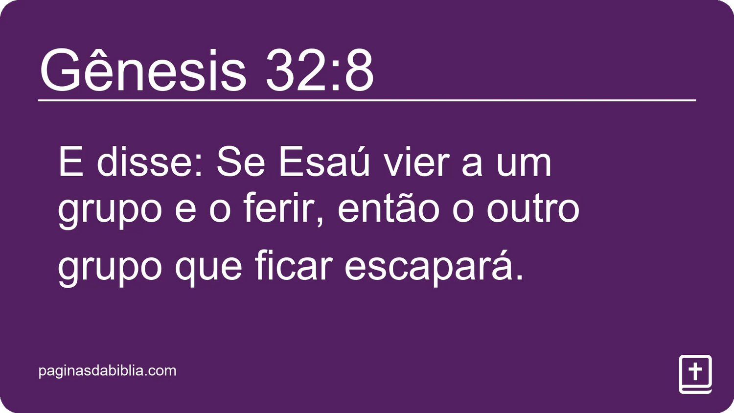 Gênesis 32:8