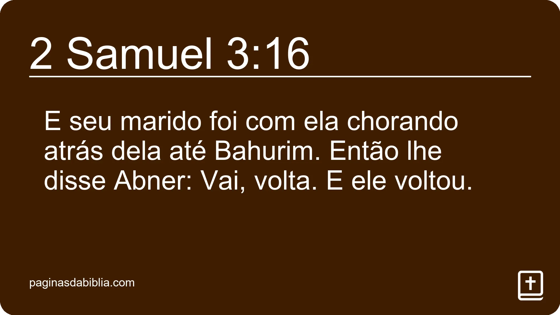 2 Samuel 3:16