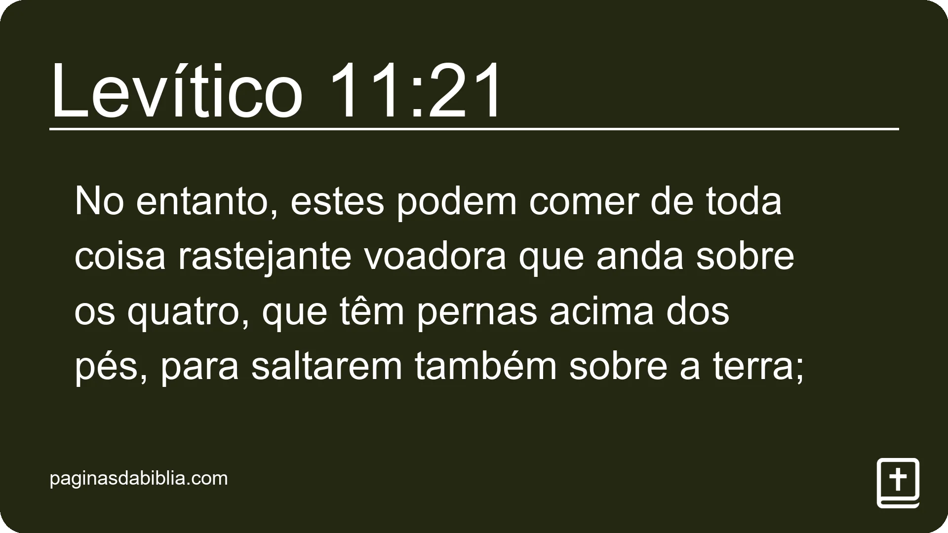 Levítico 11:21