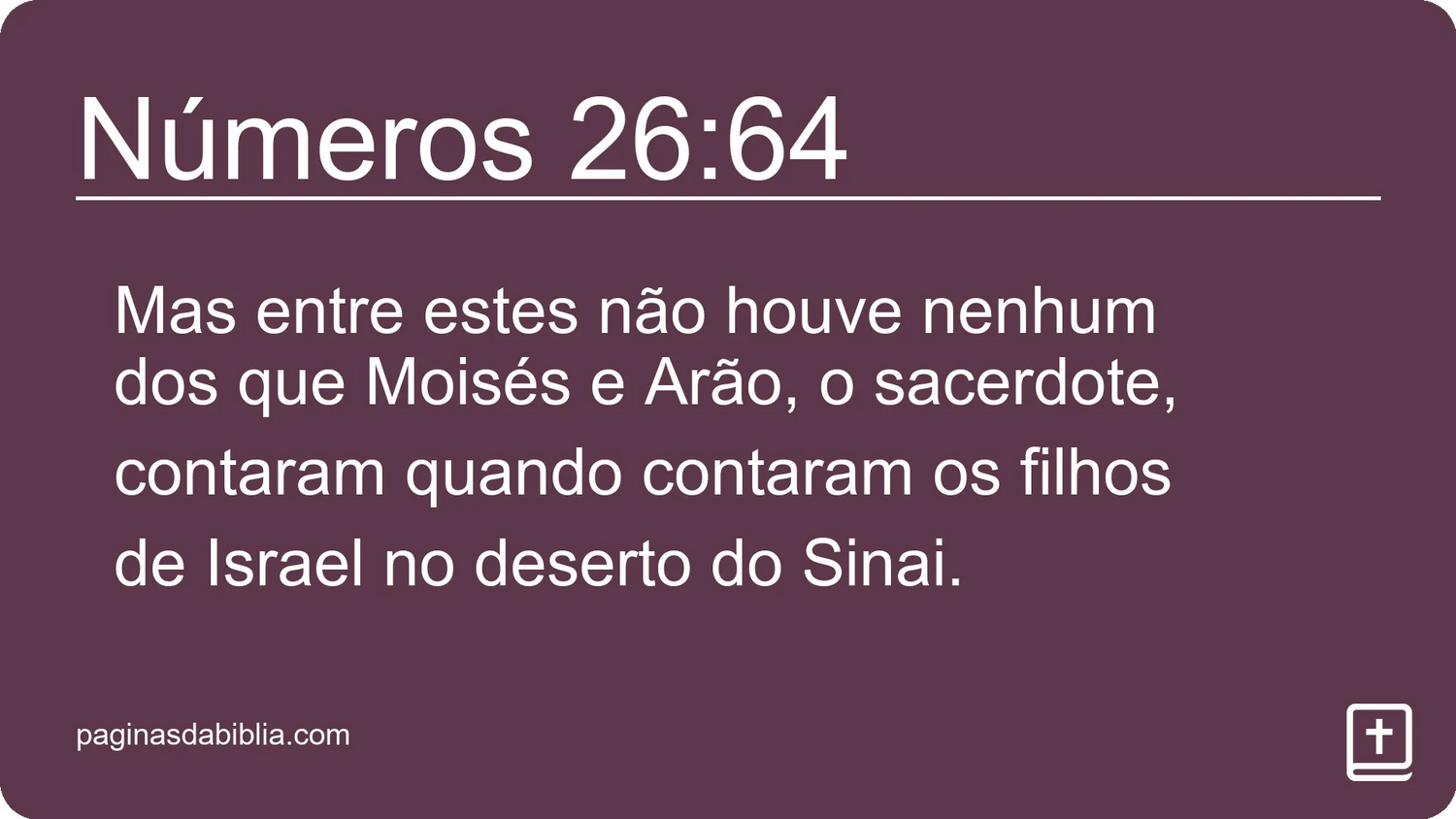 Números 26:64